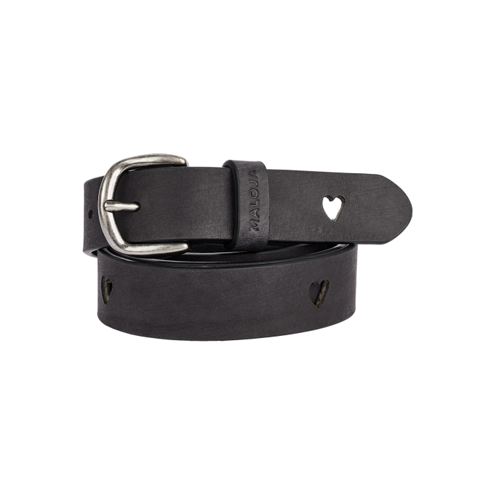 MALOJA BärenbichlM. Ledergürtel | deep black