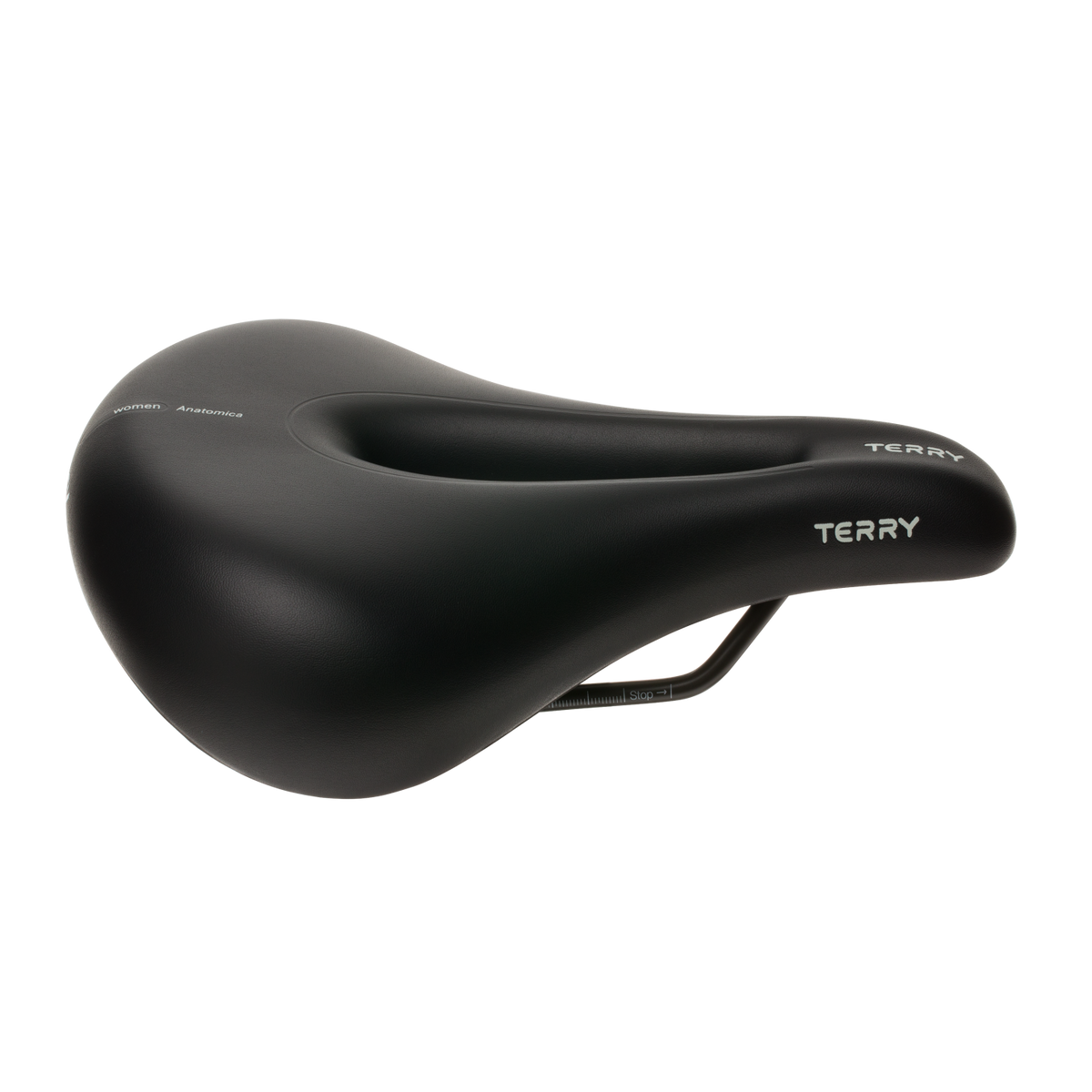 TERRY W Anatomica Sattel | black