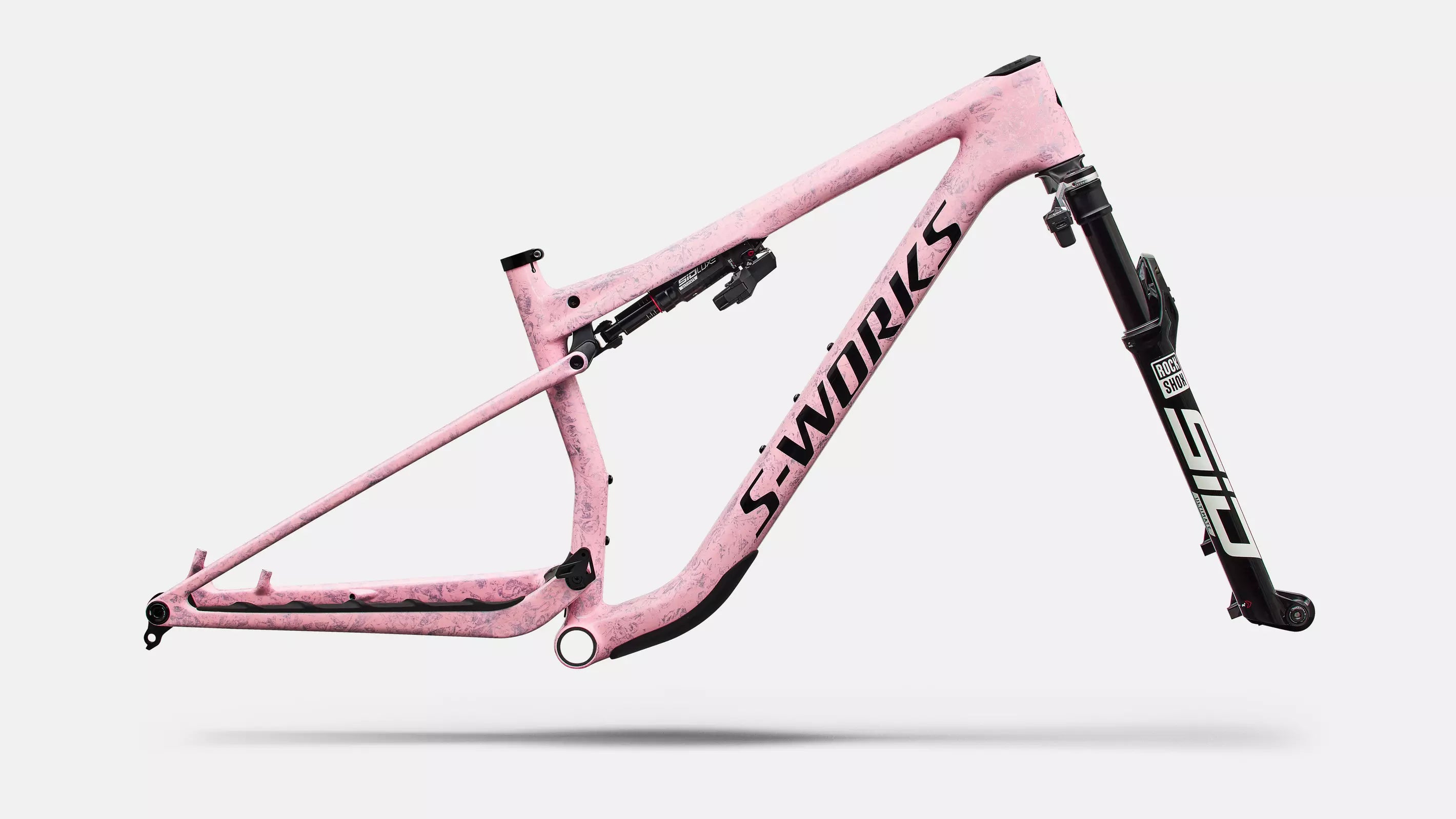 S-WORKS Epic 9 Rahmenset | gloss amethyst frost multi color dry impasto/ black