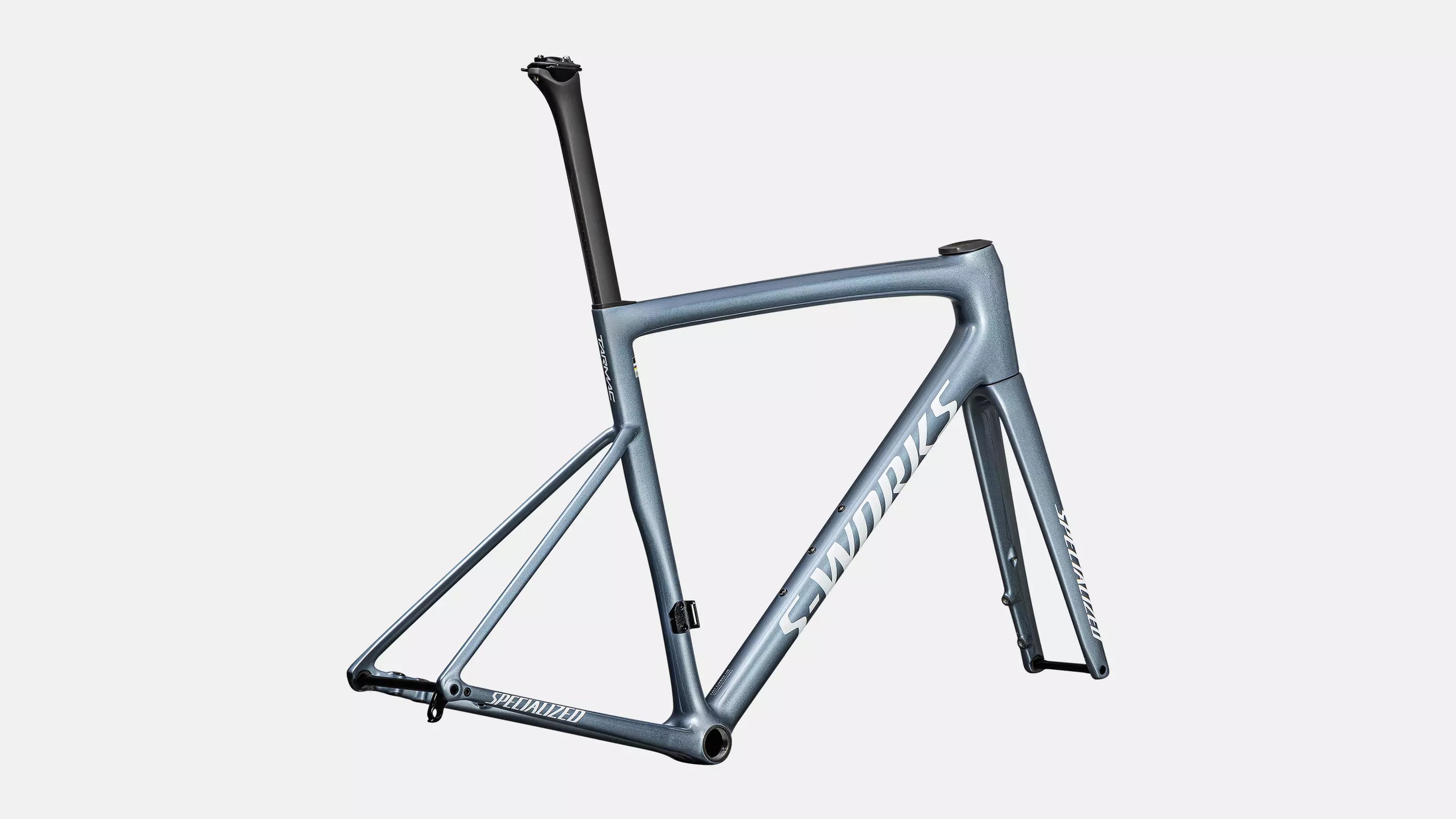 S-WORKS Tarmac SL8 Rahmenset | gloss glacial metallic/red to gold pearl/white