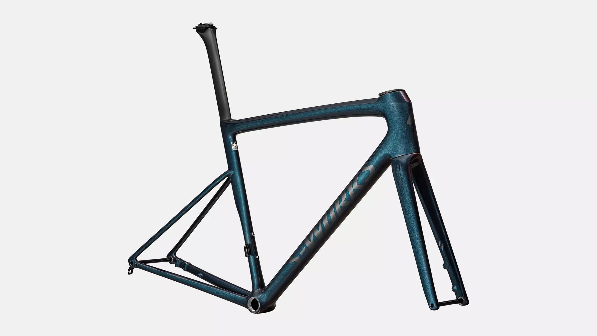 S-WORKS Tarmac SL8 Rahmenset | gloss red to black pearl over deep lake metallic/satin metallic obsidian