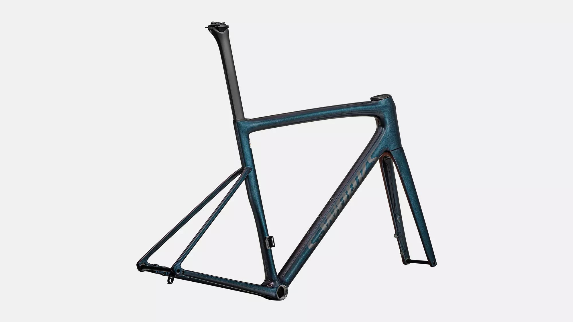 S-WORKS Tarmac SL8 Rahmenset | gloss red to black pearl over deep lake metallic/satin metallic obsidian