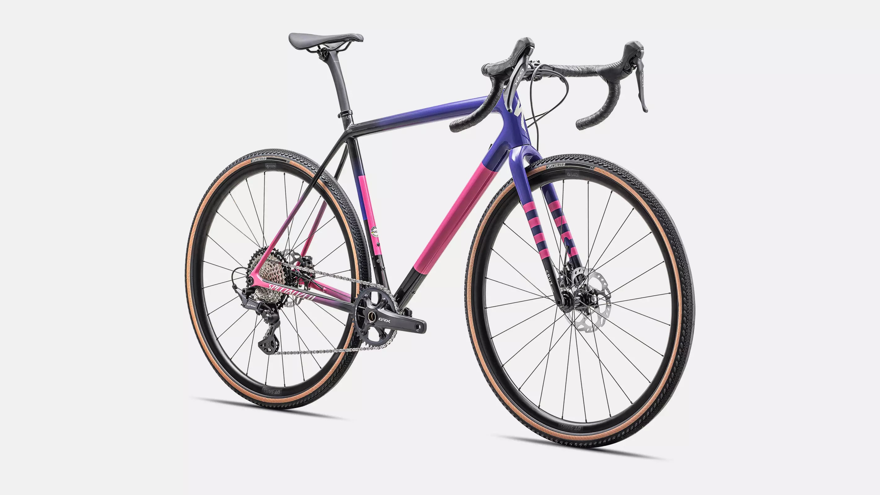 SPECIALIZED Crux Comp Carbon | gloss carbon/purple haze/rebel pink/birch