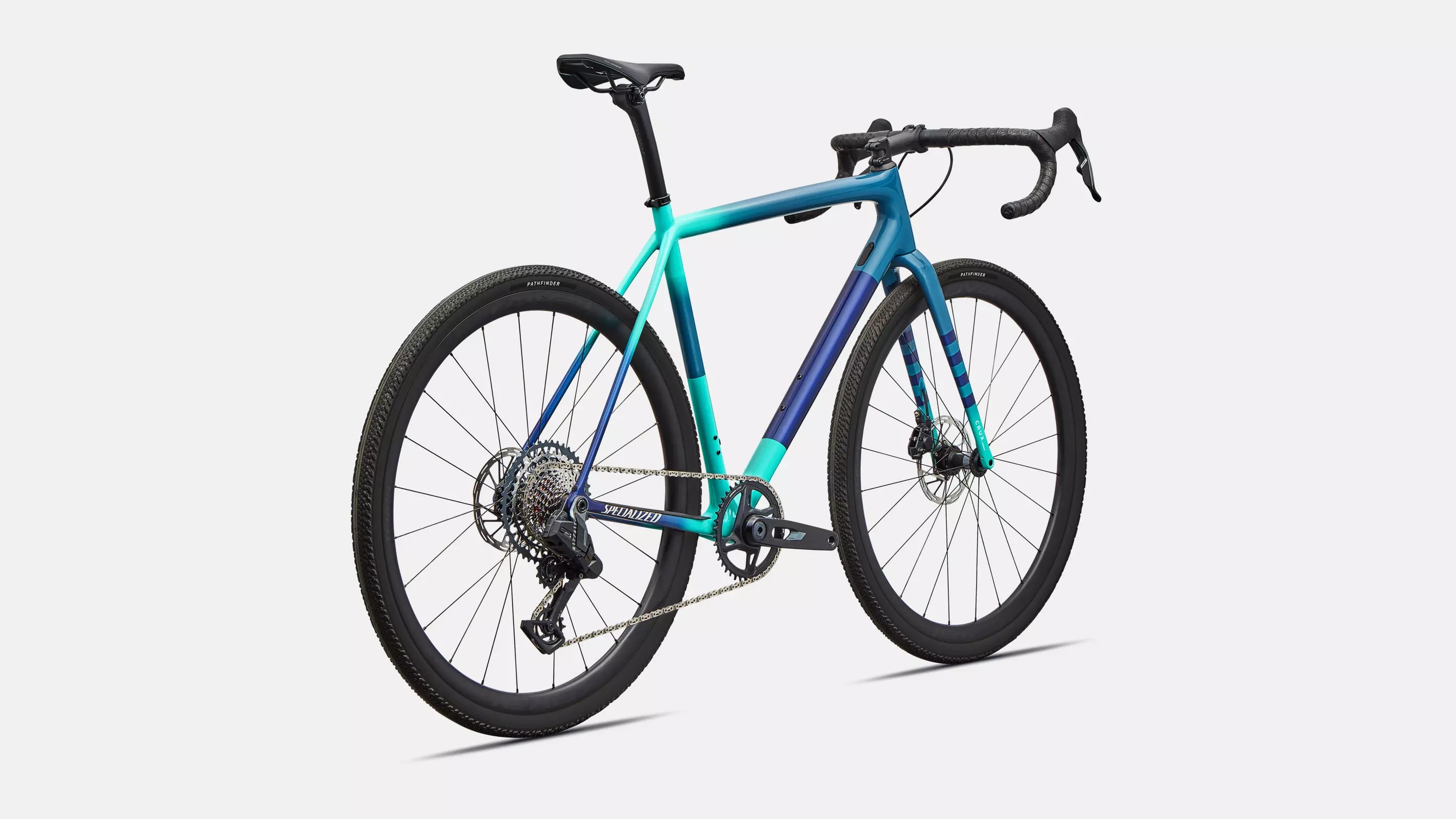 SPECIALIZED Crux Expert SRAM | grey blue/lagoon blue/dune white/majesty blue