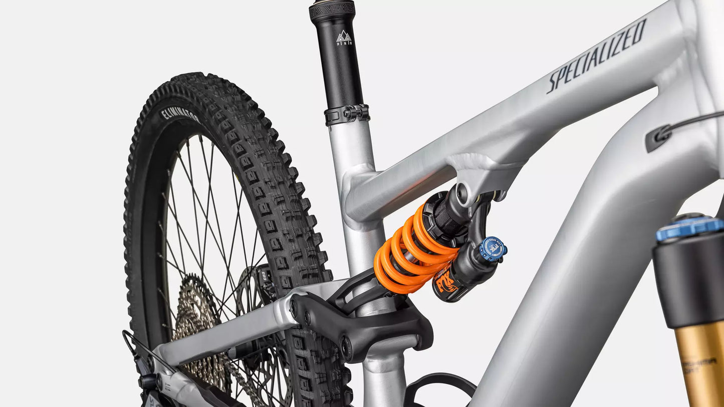 SPECIALIZED Stumpjumper 15 Fox Coil Alloy | satin brushed aluminum / cast blue