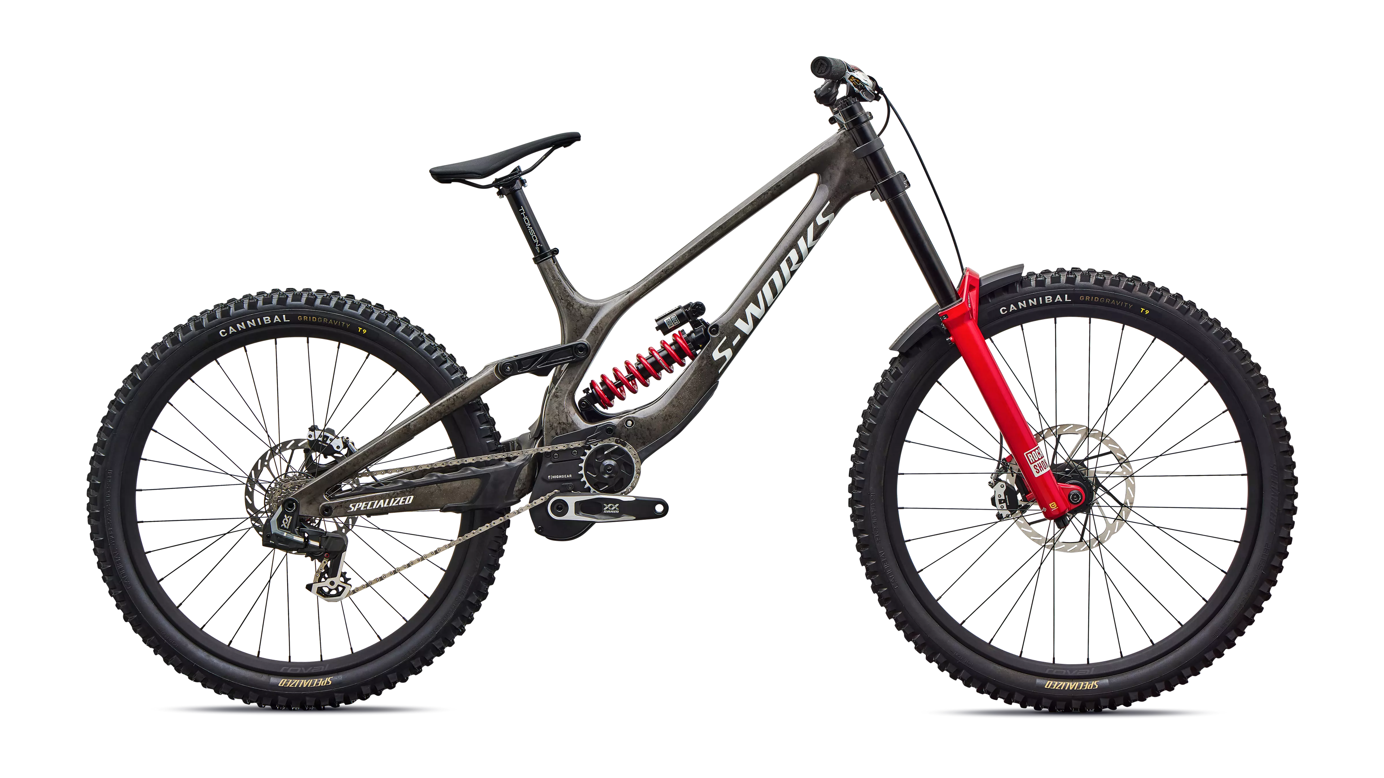 S-Works Demo 11 | gloss charcoal/dolomite metallic/white