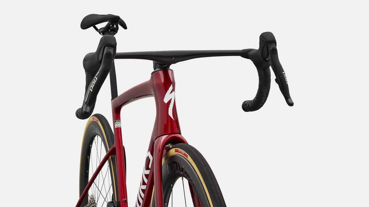 S-WORKS Tarmac SL9 | gloss ruby metallic/white silver metallic