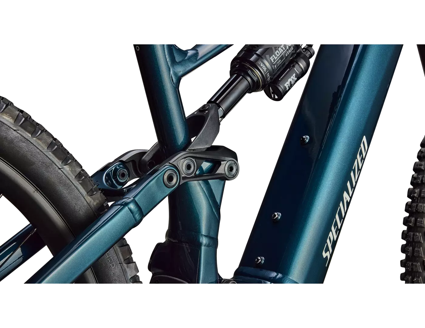 SPECIALIZED Turbo Levo 4 Comp Alloy | gloss deep lake metallic / dune white