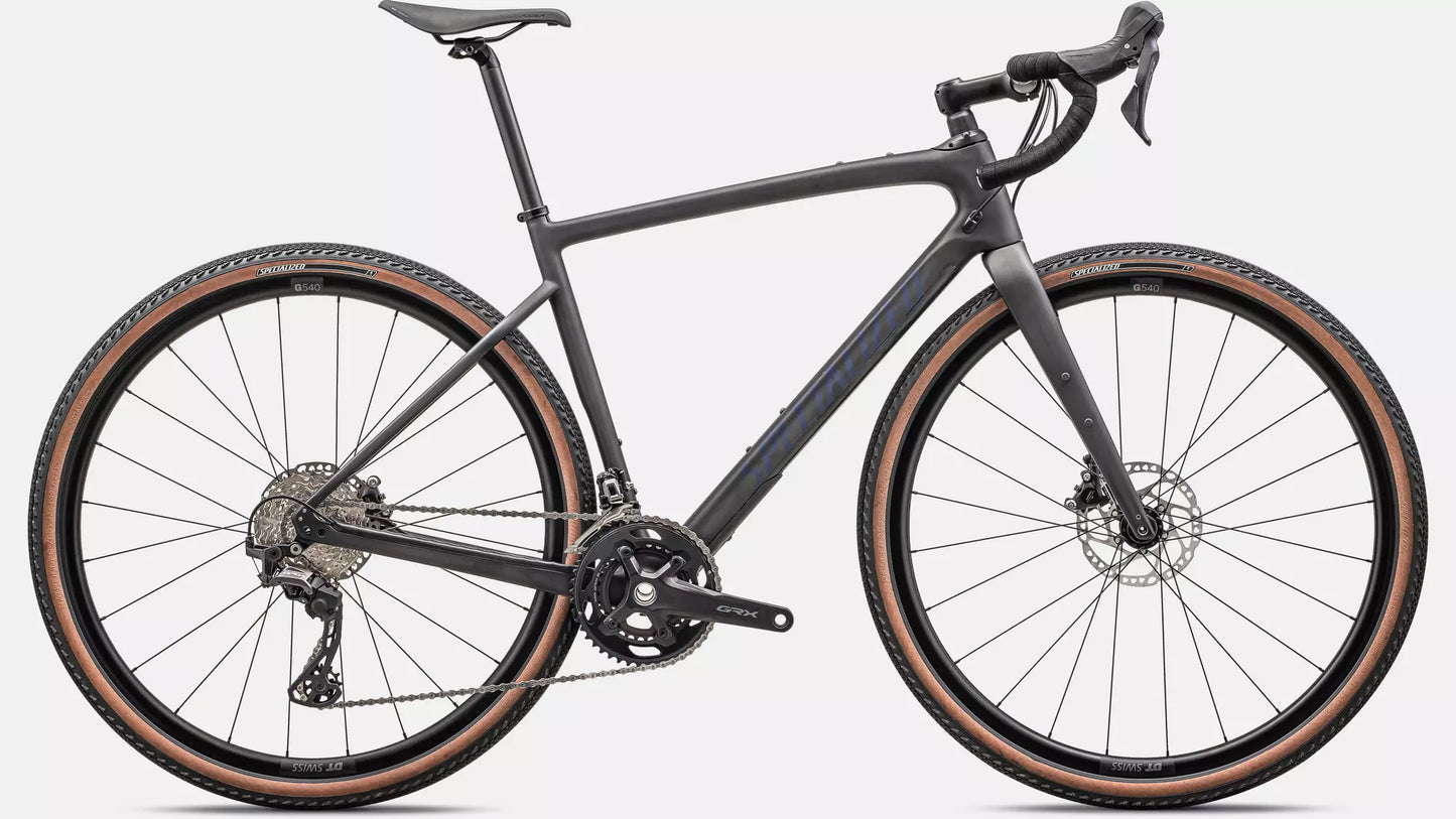 SPECIALIZED Diverge Sport Carbon | satin carbon / blue onyx