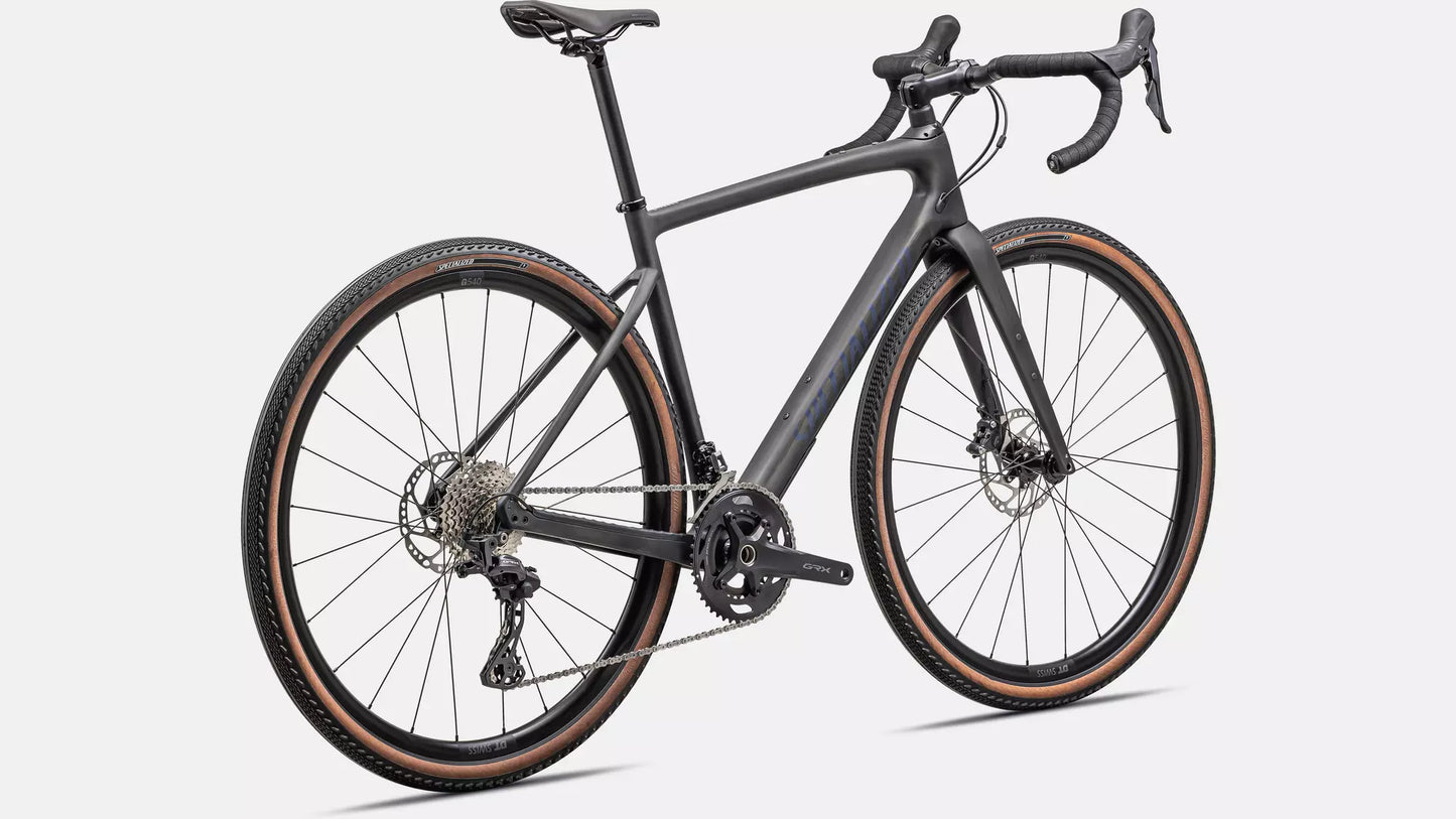 SPECIALIZED Diverge Sport Carbon | satin carbon / blue onyx