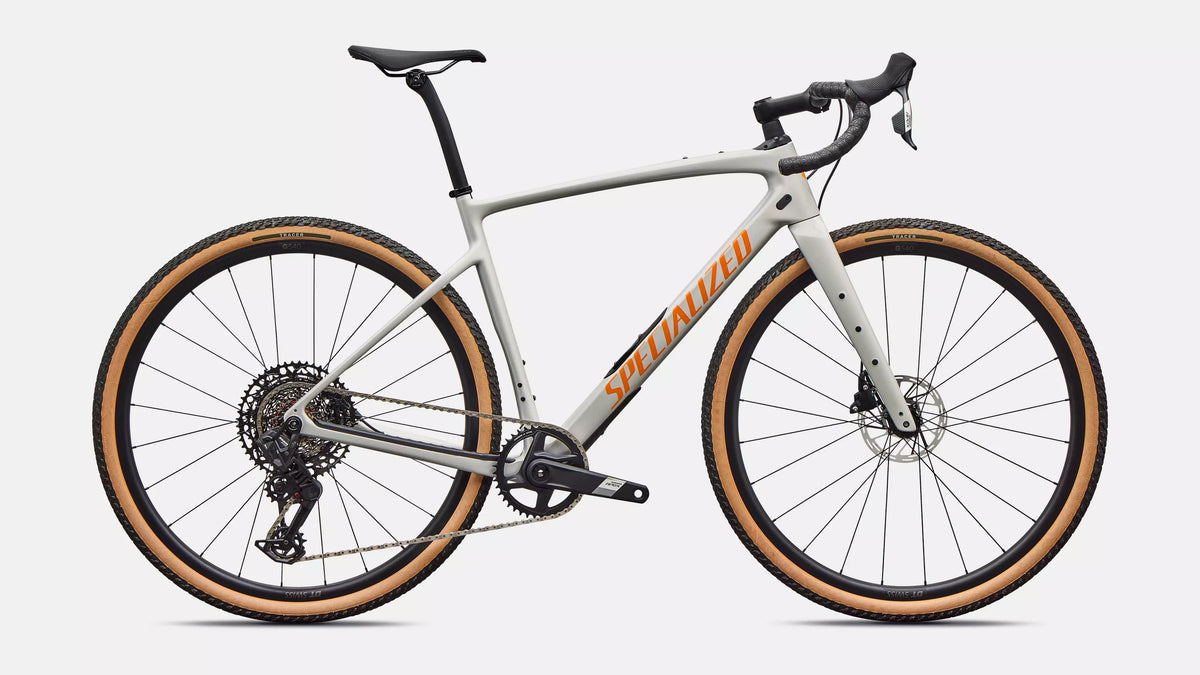 SPECIALIZED Diverge Comp Carbon | dolomite metallic / orange zest