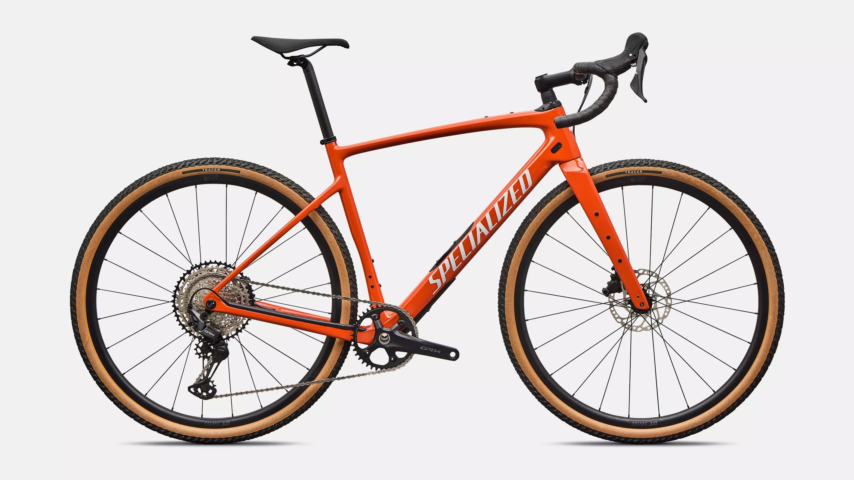 SPECIALIZED Diverge 4 Sport Carbon | deep orange/dune white