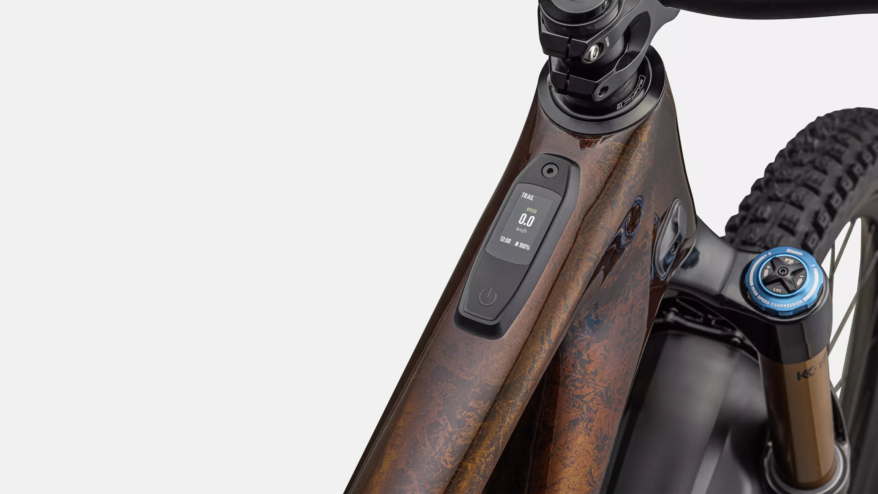 S-WORKS Turbo Levo SL2 | brown tint/gunmetal impasto/ashen grey/brushed liquid metal