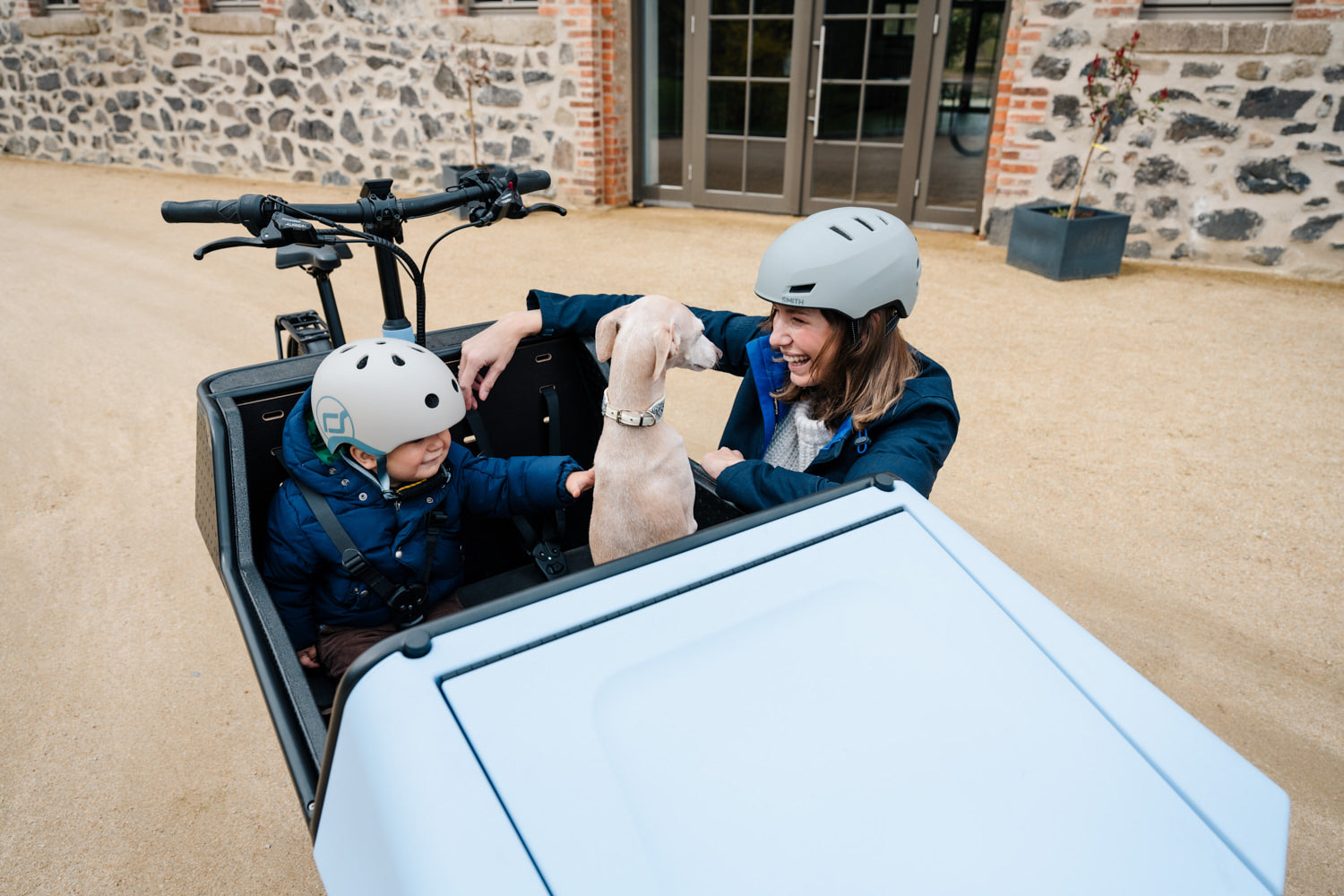 HNF Nicolai CD2 Family Cargo | kreideblau