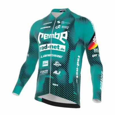 REMBE|rad-net – Trikot lang 2025 | green/black