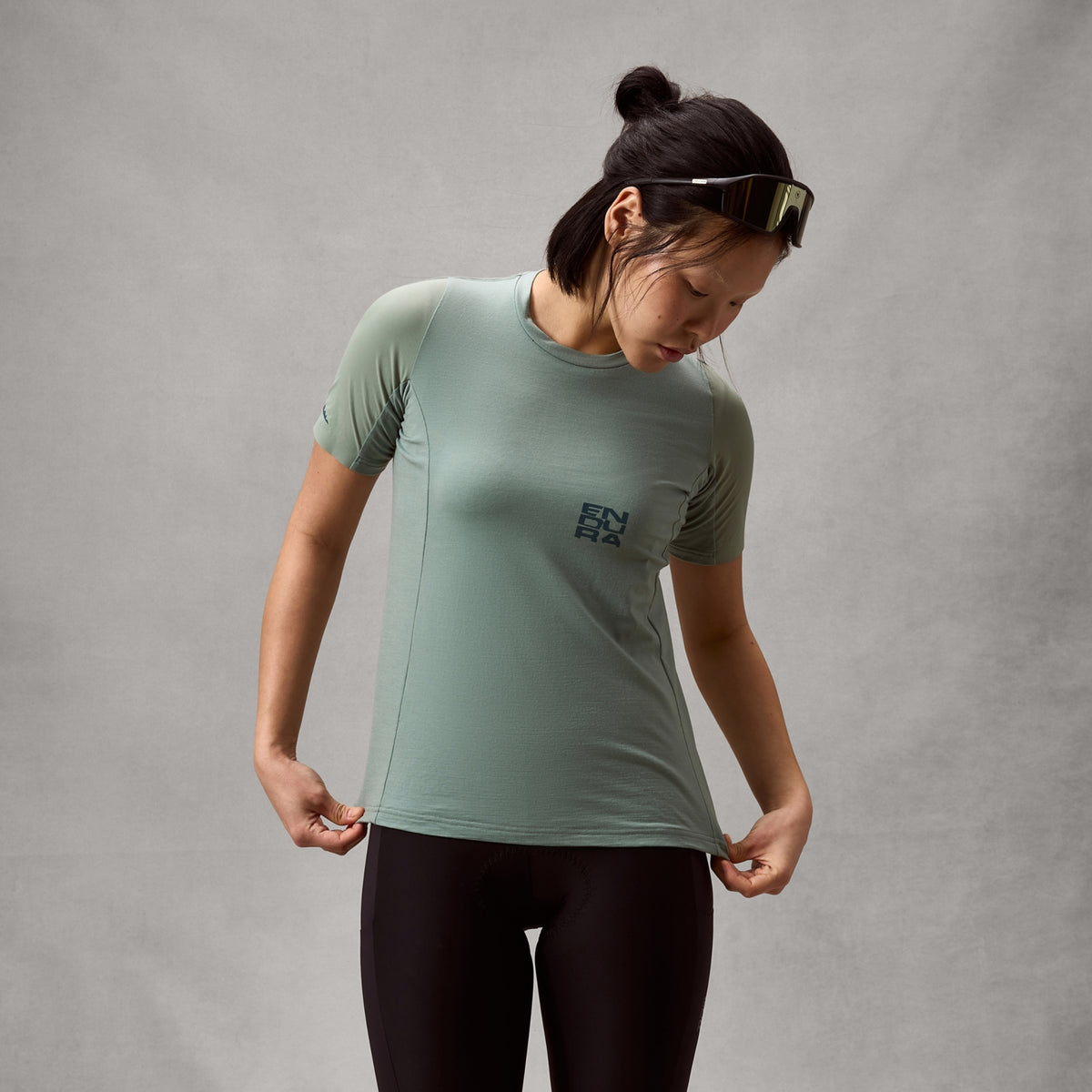 ENDURA W Alltrack Ride Tech Tee | green
