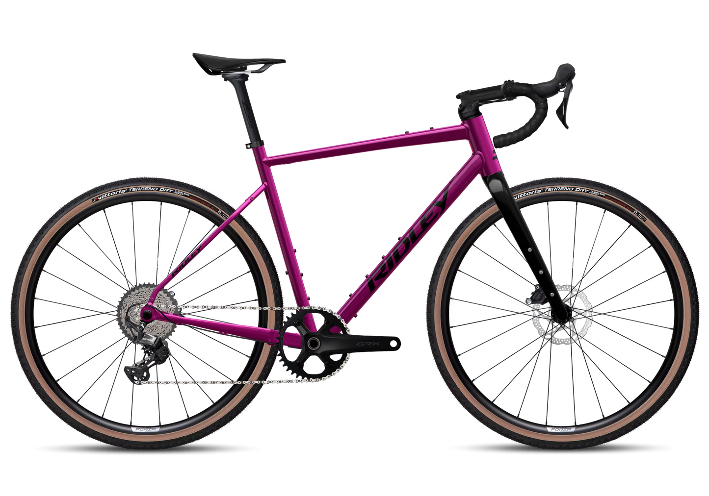 RIDLEY Kanzo Advanture Alu GRX600 1x12sp | jazzberry jam metallic