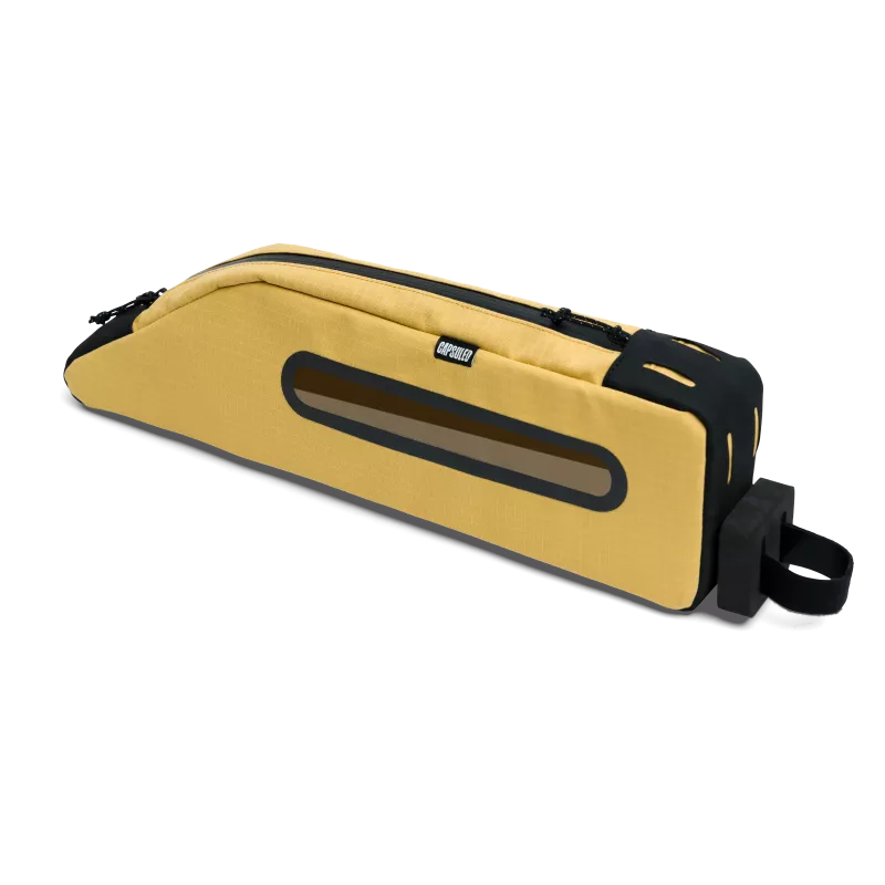 CAPSULED Top Tube Bag | ochre