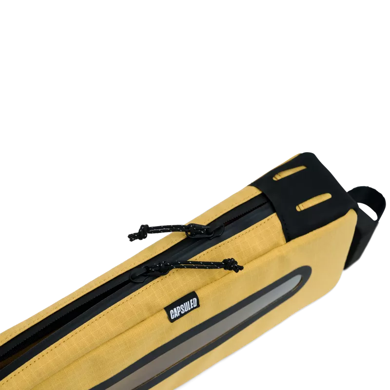 CAPSULED Top Tube Bag | ochre