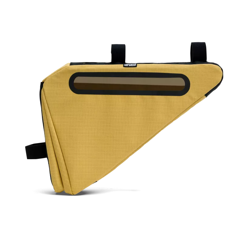 CAPSULED Triangle Bag | ochre