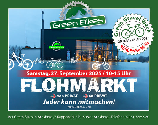 Green Bikes FLOHMARKT | Sa 27.09.25