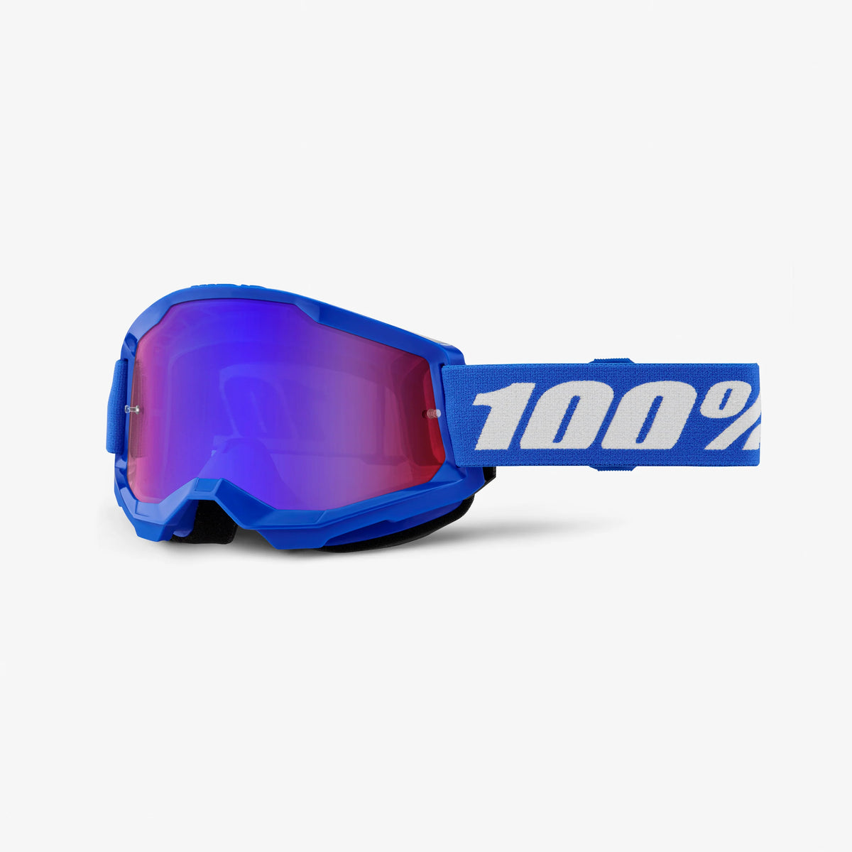 100% Strata 2 Goggle Mirror | blue