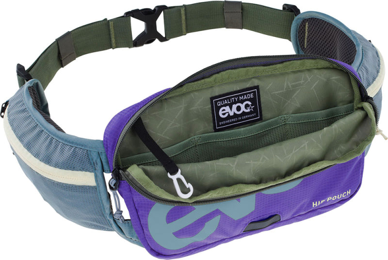 EVOC Hip Pouch | steel/violet/dark olive