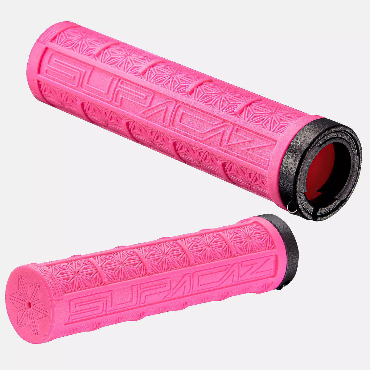 SUPACAZ Grizips Grip | neon pink