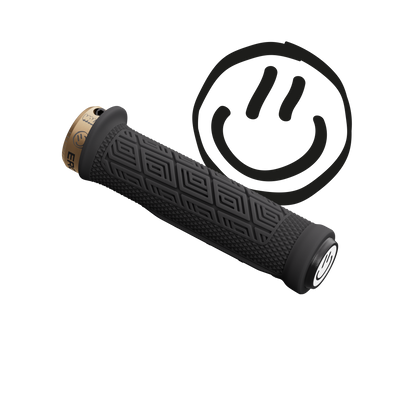 ERGON Lenkergriff GDH Valli Höll Edition | black/gold