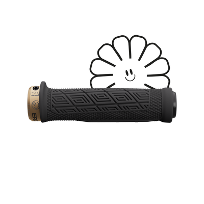 ERGON Lenkergriff GDH Valli Höll Edition | black/gold