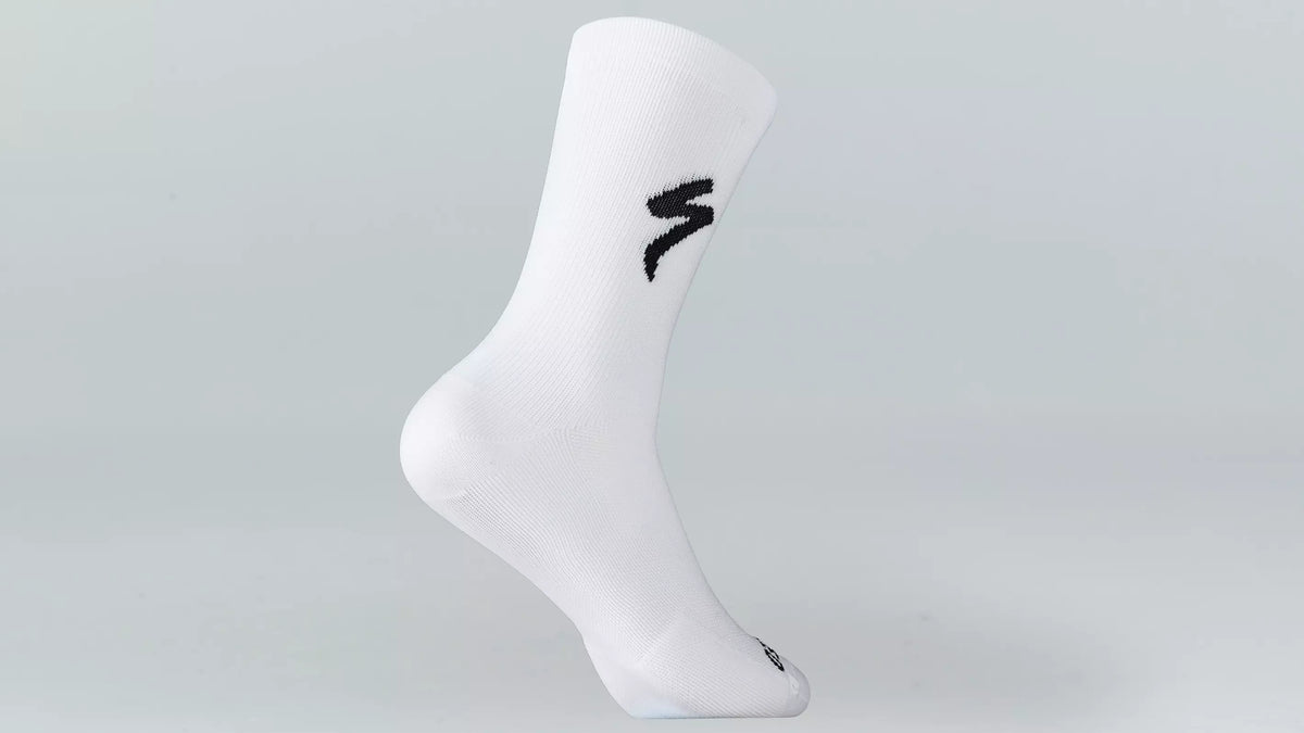 SPECIALIZED Soft Air Tall Logo Socks | white