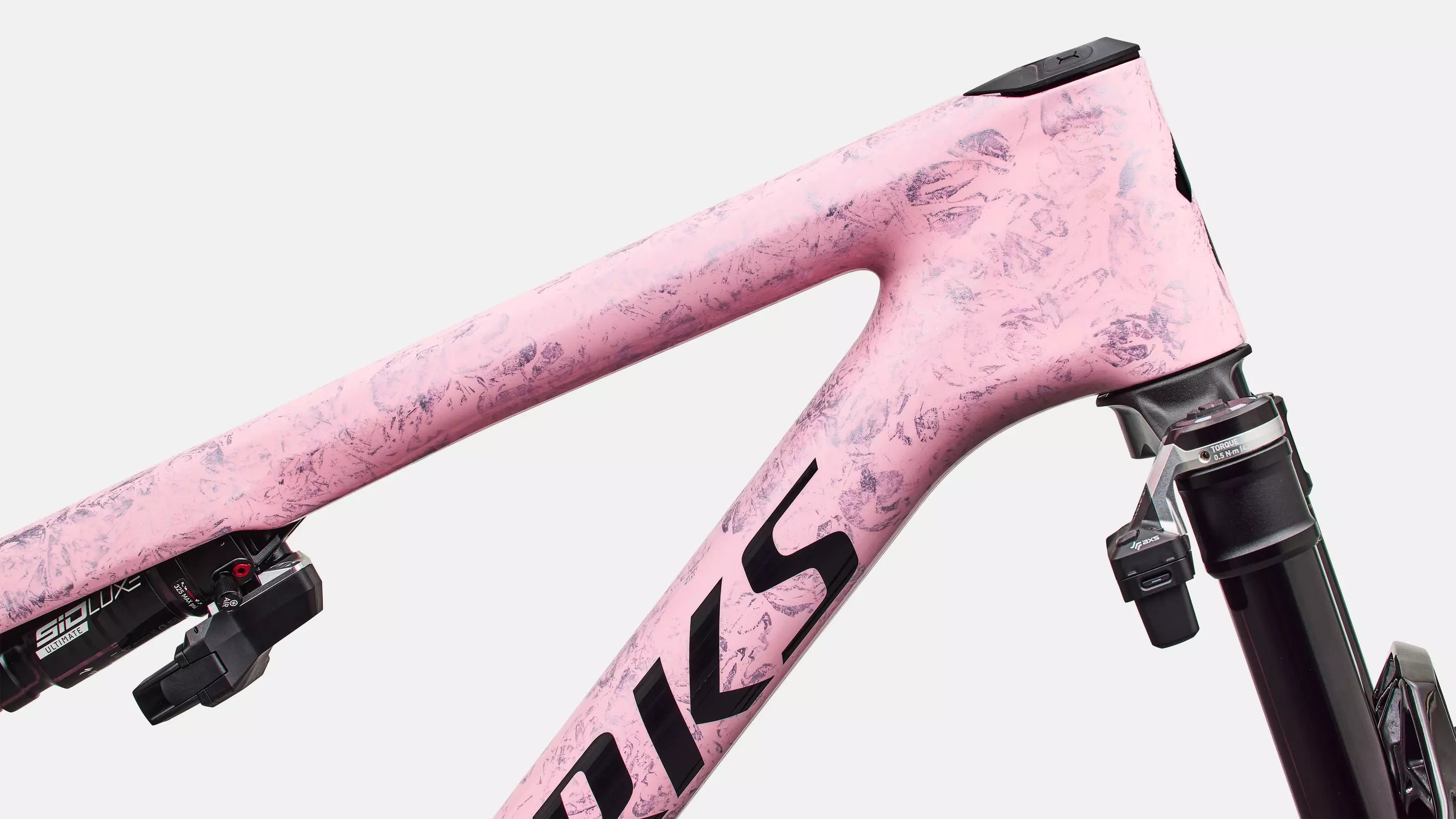 S-WORKS Epic 9 Rahmenset | gloss amethyst frost multi color dry impasto/ black