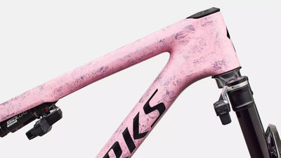 S-WORKS Epic 9 Rahmenset | gloss amethyst frost multi color dry impasto/ black