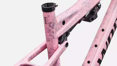 S-WORKS Epic 9 Rahmenset | gloss amethyst frost multi color dry impasto/ black