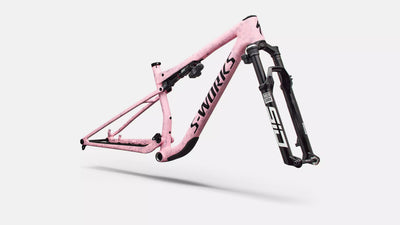 S-WORKS Epic 9 Rahmenset | gloss amethyst frost multi color dry impasto/ black