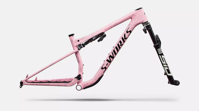 S-WORKS Epic 9 Rahmenset | gloss amethyst frost multi color dry impasto/ black