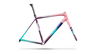 S-WORKS Crux Rahmenset | desert rose/quartz/purple haze/majesty blue/lagoon blue/metallic white
