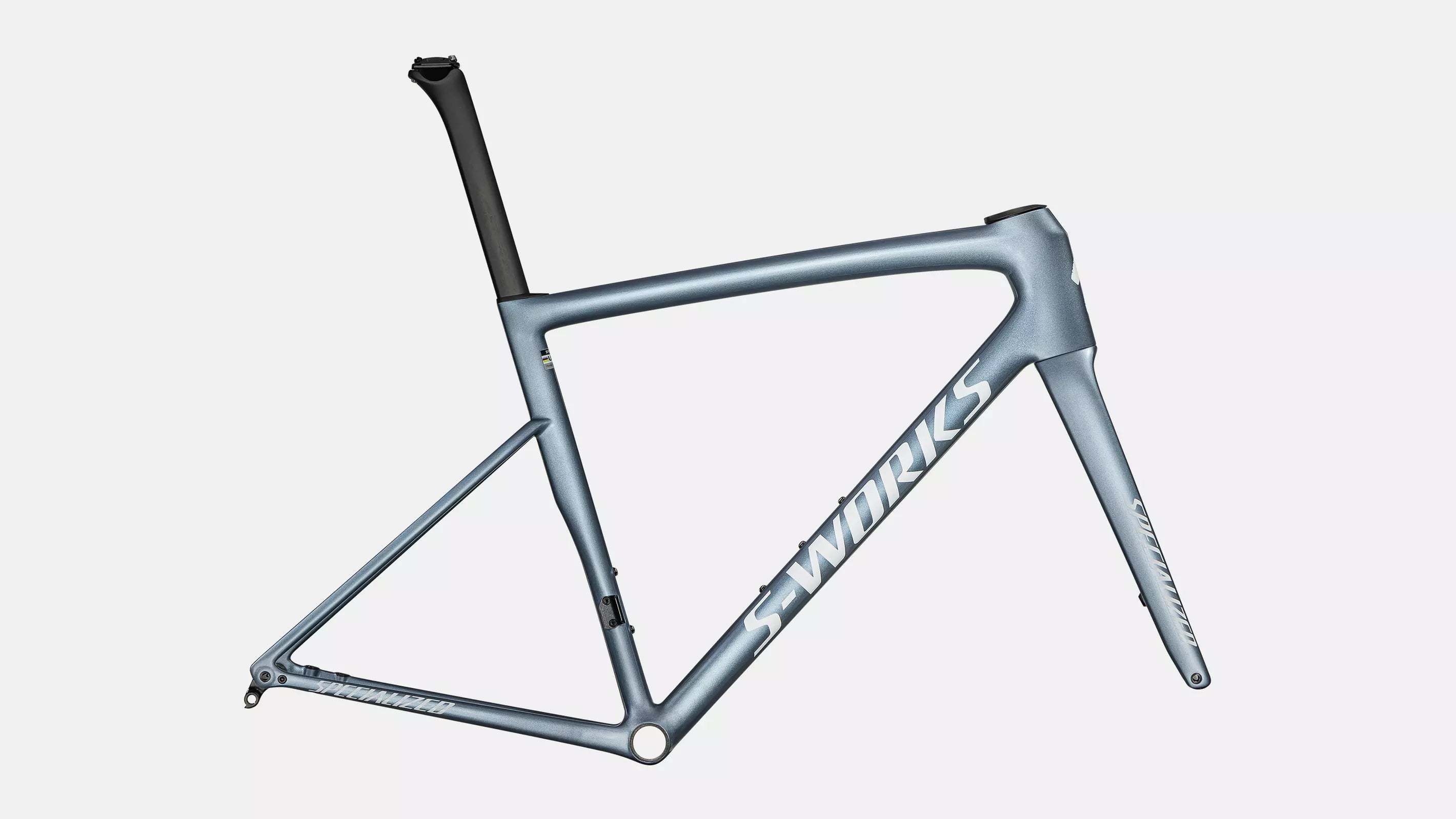 S-WORKS Tarmac SL8 Rahmenset | gloss glacial metallic/red to gold pearl/white
