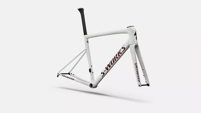 S-WORKS Tarmac SL8 Rahmenset | gloss metallic white silver / pearl / black