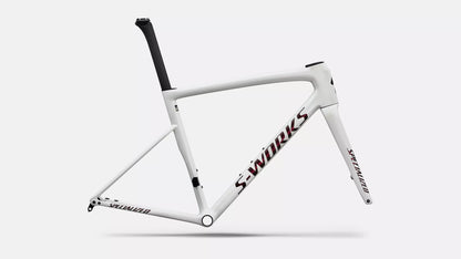 S-WORKS Tarmac SL8 Rahmenset | gloss metallic white silver / pearl / black