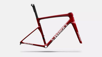 S-WORKS Tarmac SL9 Rahmenset | gloss vivid red/tarmac black/white silver metallic