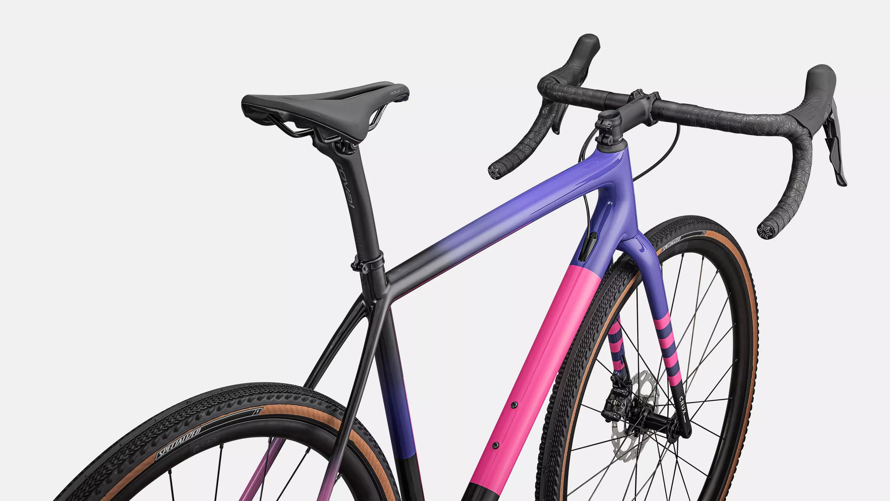 SPECIALIZED Crux Comp Carbon | gloss carbon/purple haze/rebel pink/birch