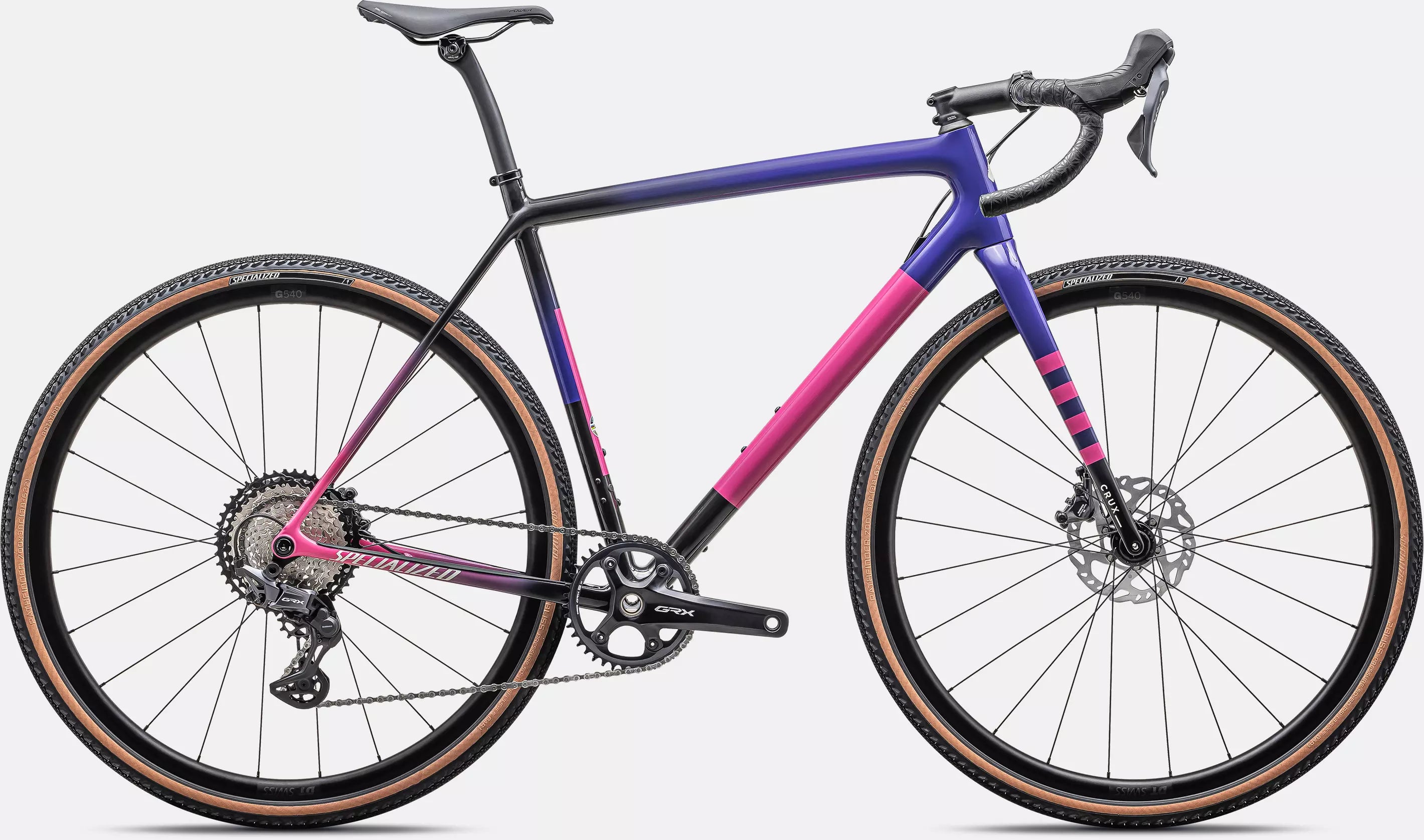 SPECIALIZED Crux Comp Carbon | gloss carbon/purple haze/rebel pink/birch