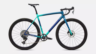 SPECIALIZED Crux Expert SRAM | grey blue/lagoon blue/dune white/majesty blue