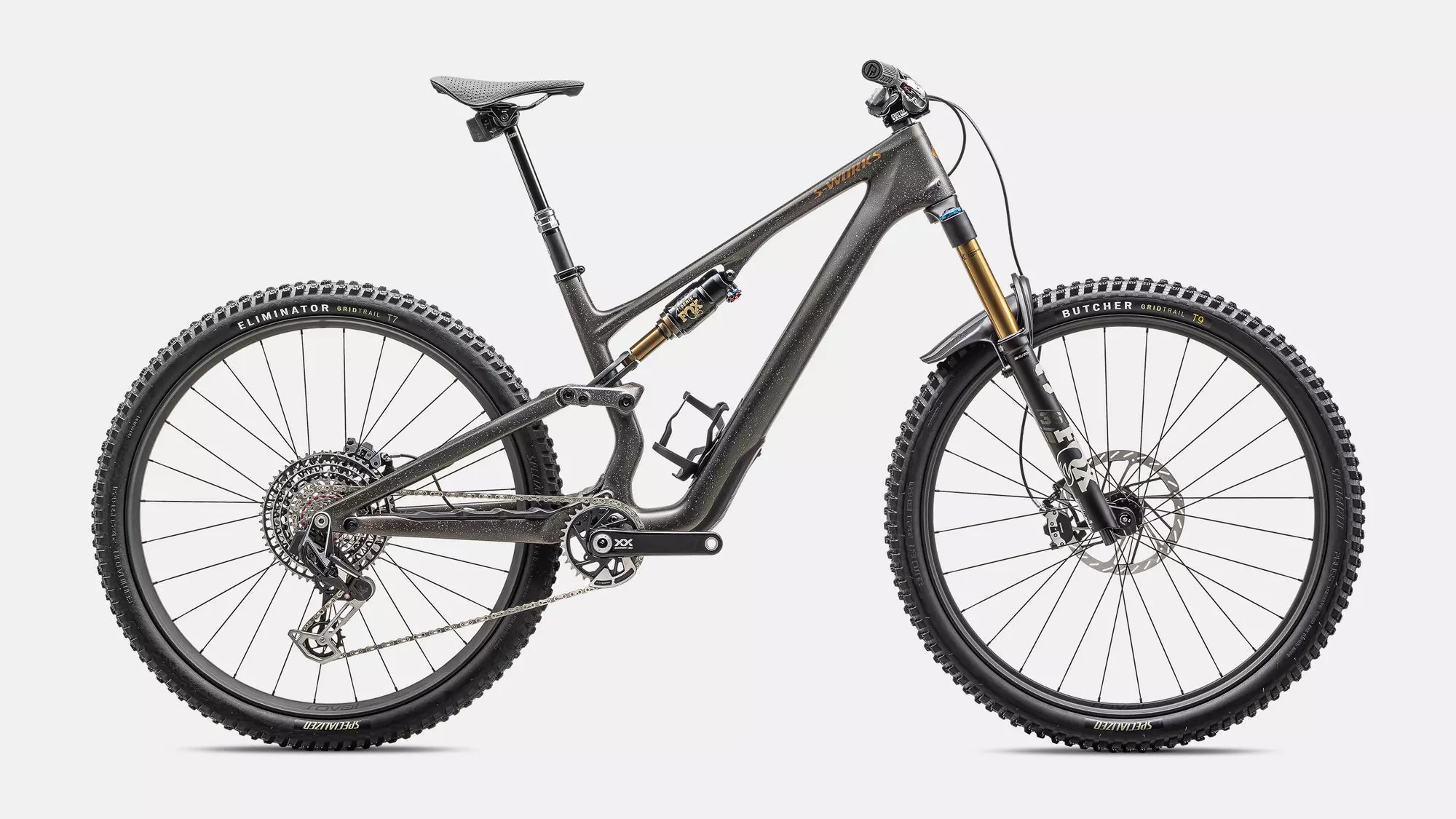 SPECIALIZED S-Works Stumpjumper 15 | satin gunmetal / clay