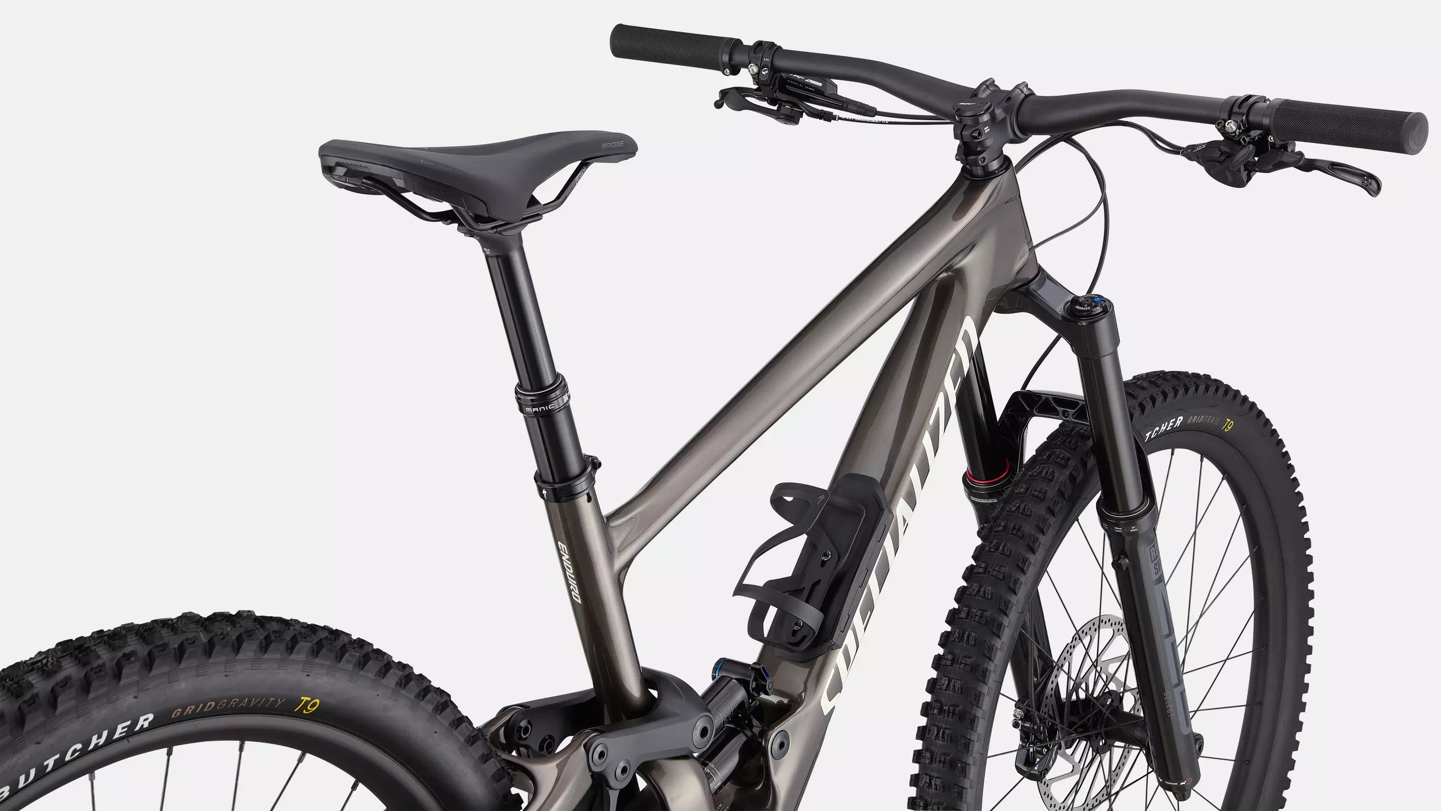 SPECIALIZED Enduro Comp | gloss gunmetal / white mountains