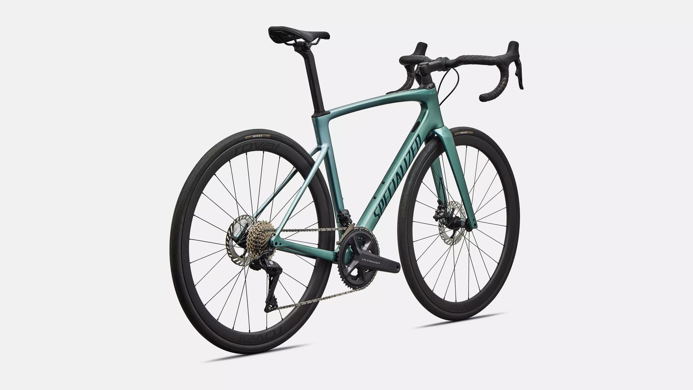 SPECIALIZED Roubaix SL8 Expert SHIMANO | gloss fjord metallic/white pearl fade/emerald metallic
