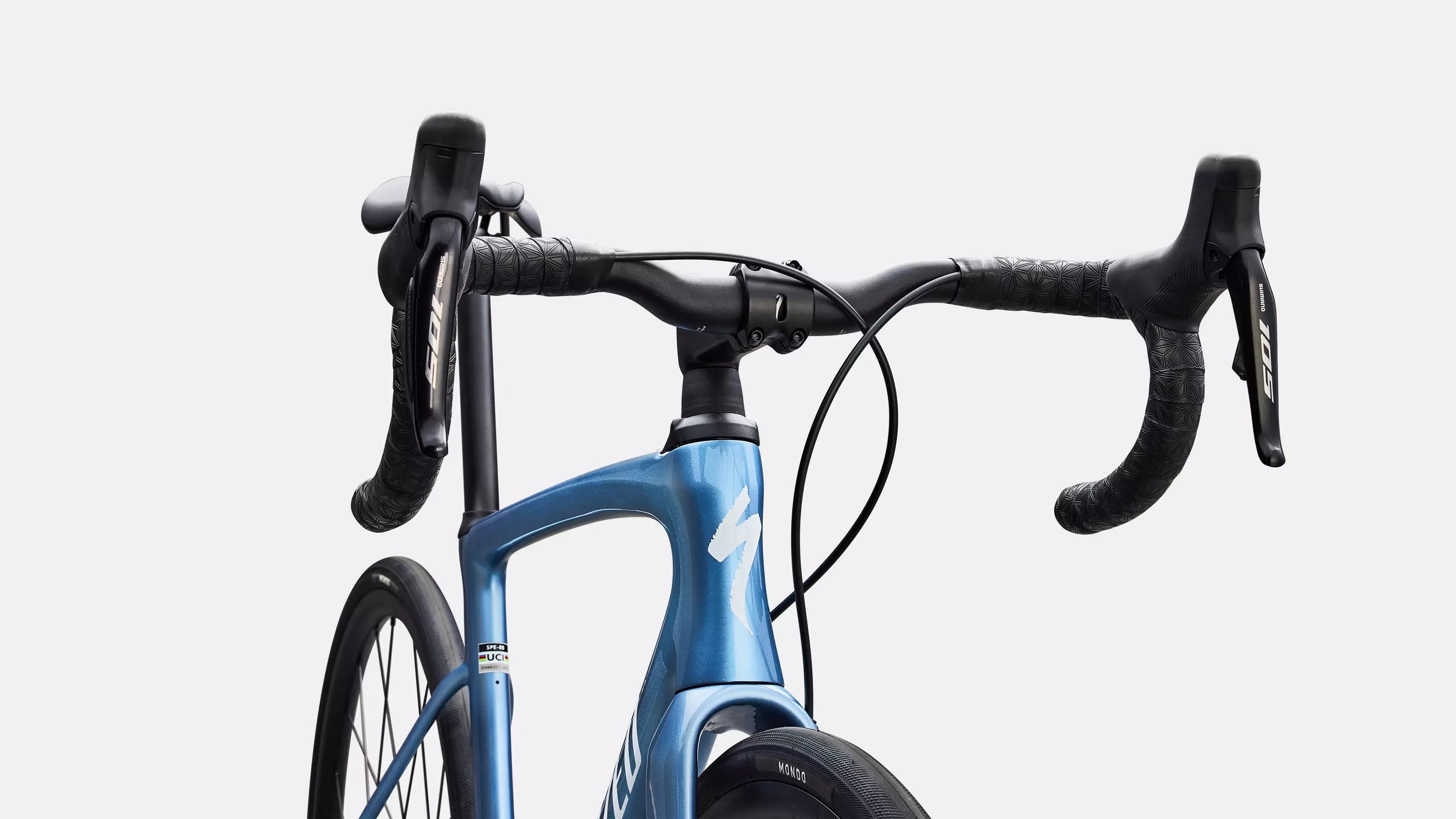 SPECIALIZED Roubaix SL8 Comp SHIMANO | gloss glacial metallic/white