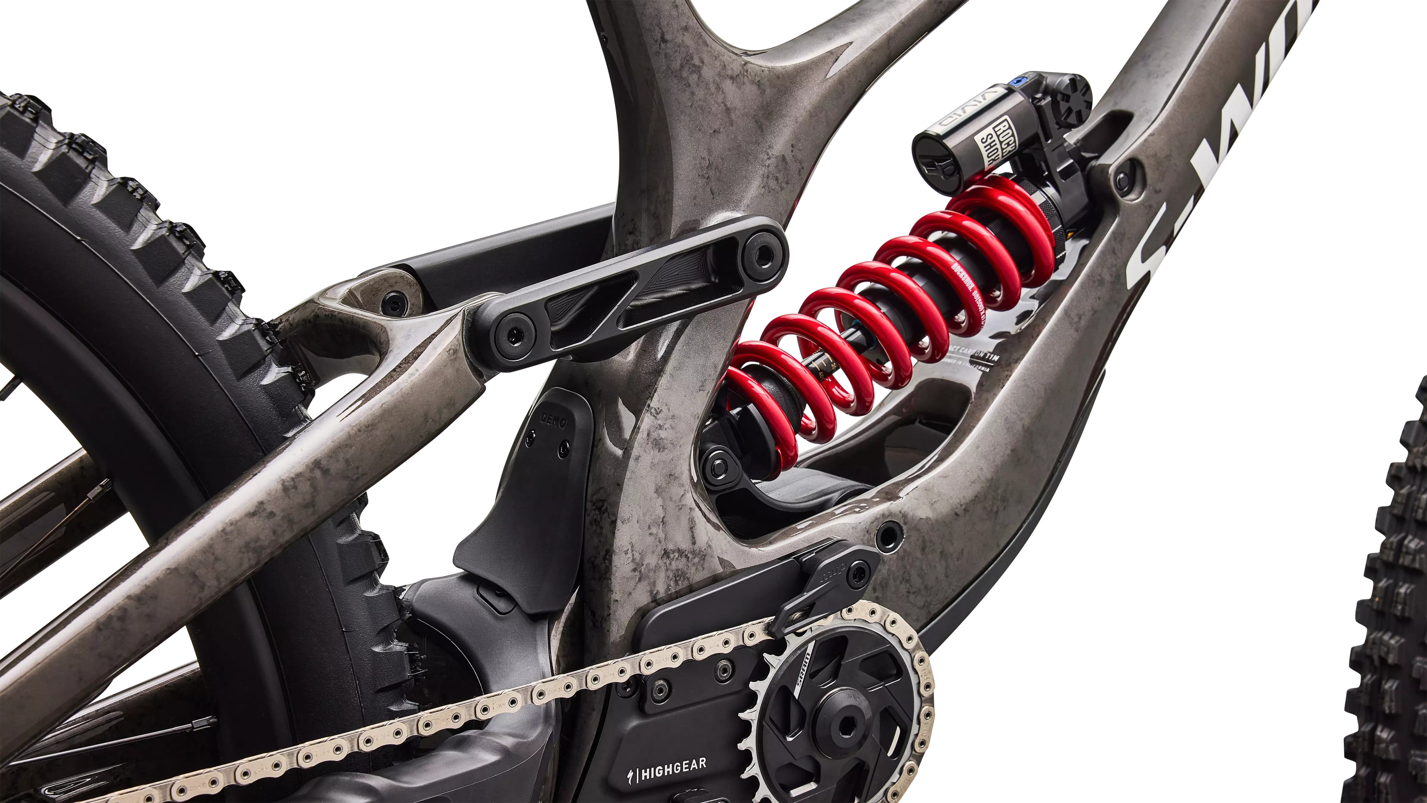 S-Works Demo 11 | gloss charcoal/dolomite metallic/white