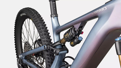 S-WORKS Turbo Levo 4 | gloss glacial metallic/red pearl/black pearl